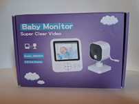 Nou Baby Monitor portabil bebelusi 2.4ghz,300m,8 melodii,termometru