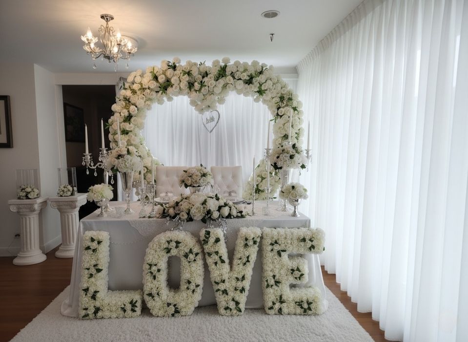 Decoratiuni evenimente,nunți,botezuri,majorate,zile de naștere.