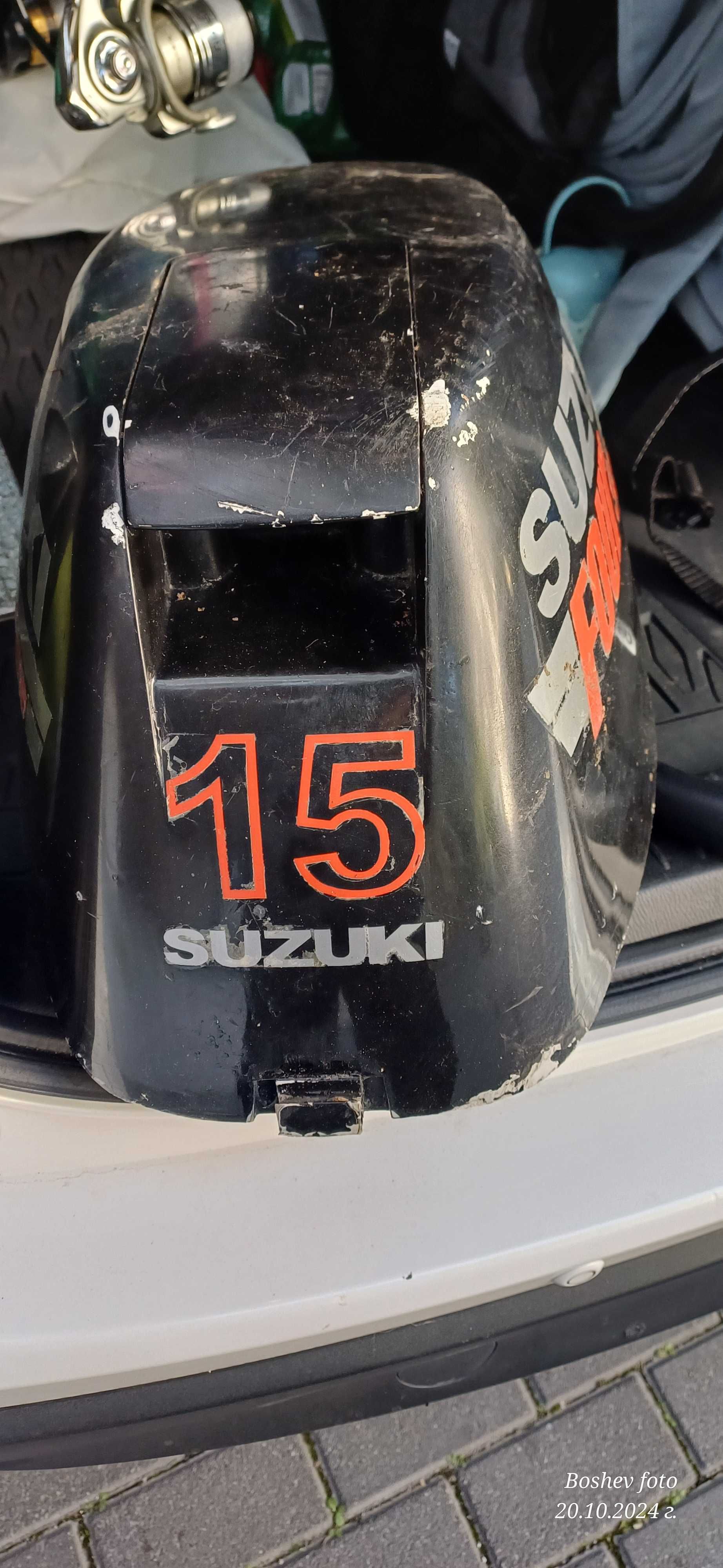 Капак за извънбордов двигател Suzuki 4 stroke 15 к.с