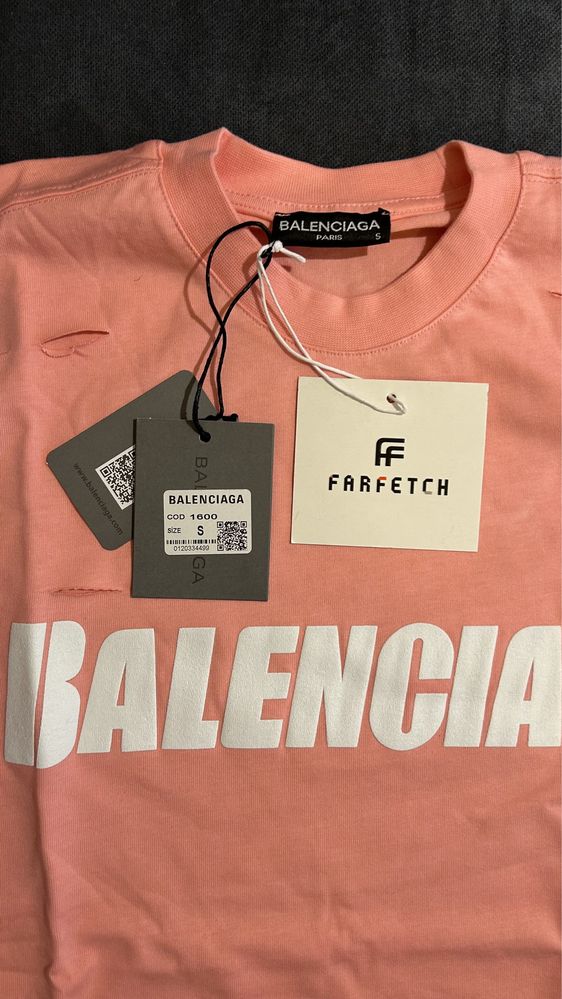 Tricou Balenciaga - unisex - Oversized, distressed, premium