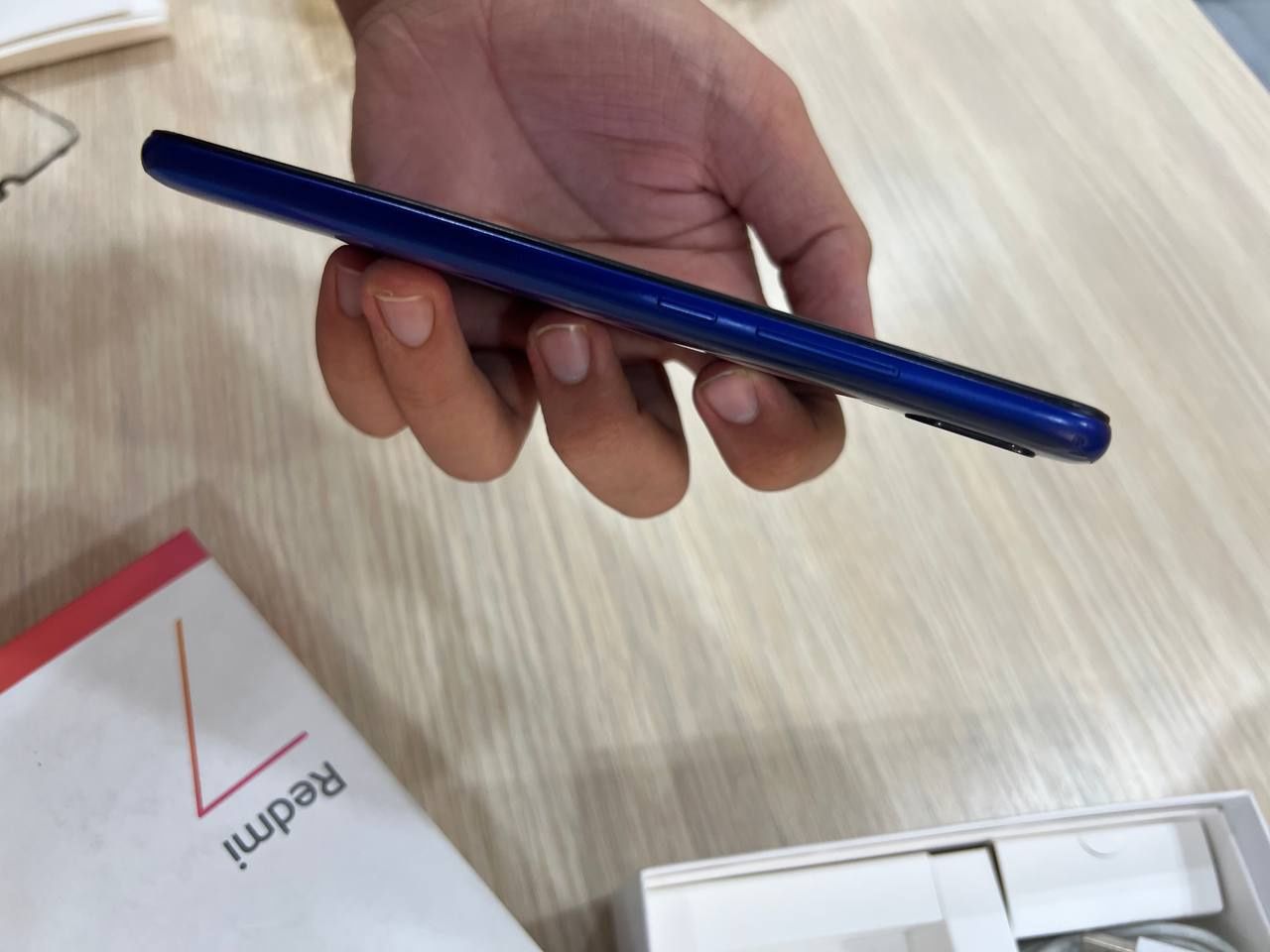 Redmi 7 blue korobka dokument
