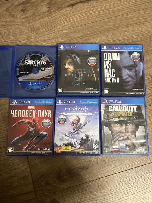 Игры для пс4 call of duty, last of us 2