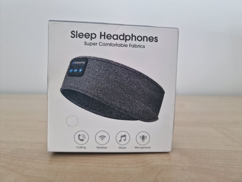 Bentiță Bluetooth Enjoying pt somn, sport, yoga, travel - NOUA