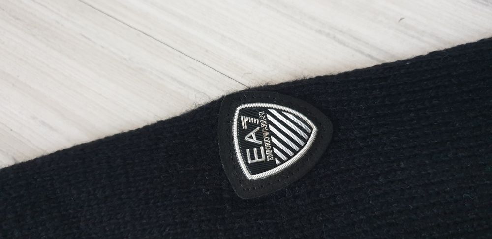 Emporio Armani EA7 Wool Knit - 50 / L  ОРИГИНАЛ! Мъжки Вълнен Поло Пул