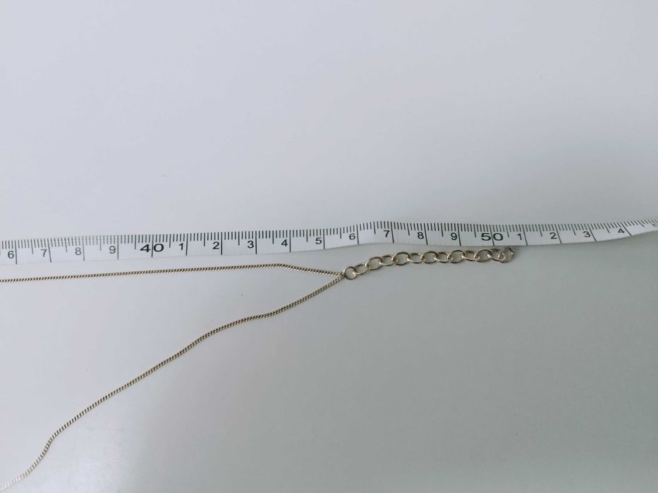 Lant Colier dublu argint 925 placat cu aur