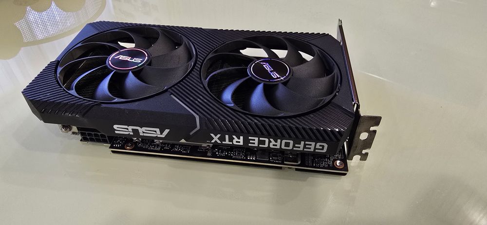 Видеокарта ASUS RTX 3060 Dual OC V2 12 GB, GeForce RTX3060 12 ГБ