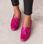 Цикламени мокасини Bared Footwear
