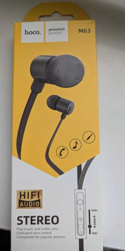 Casti Handsfree Hoco Ancient Sound m63, Noi