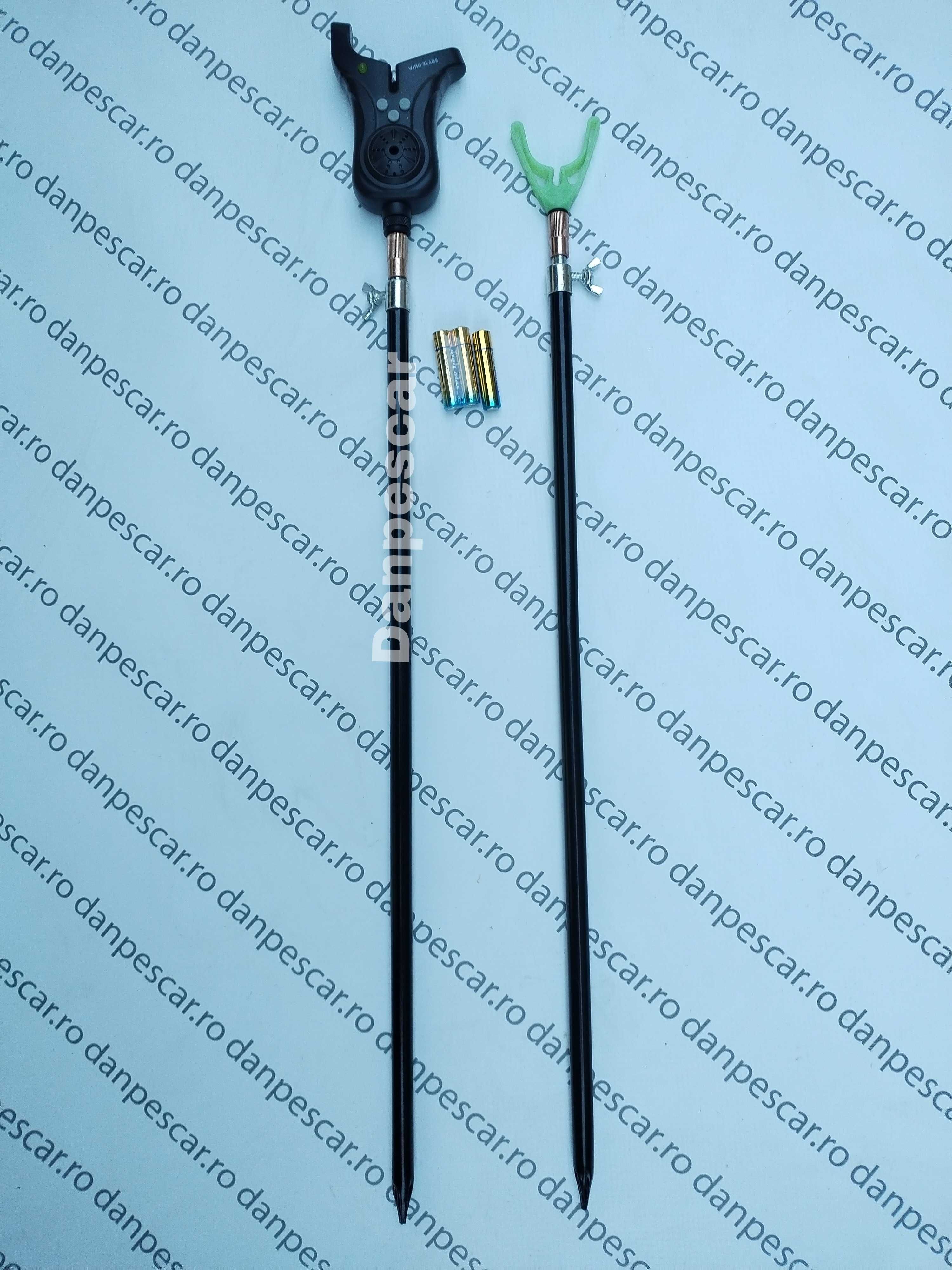 Avertizor Feeder Windblade cu LEDURI pe ambele parti SI PICHETI