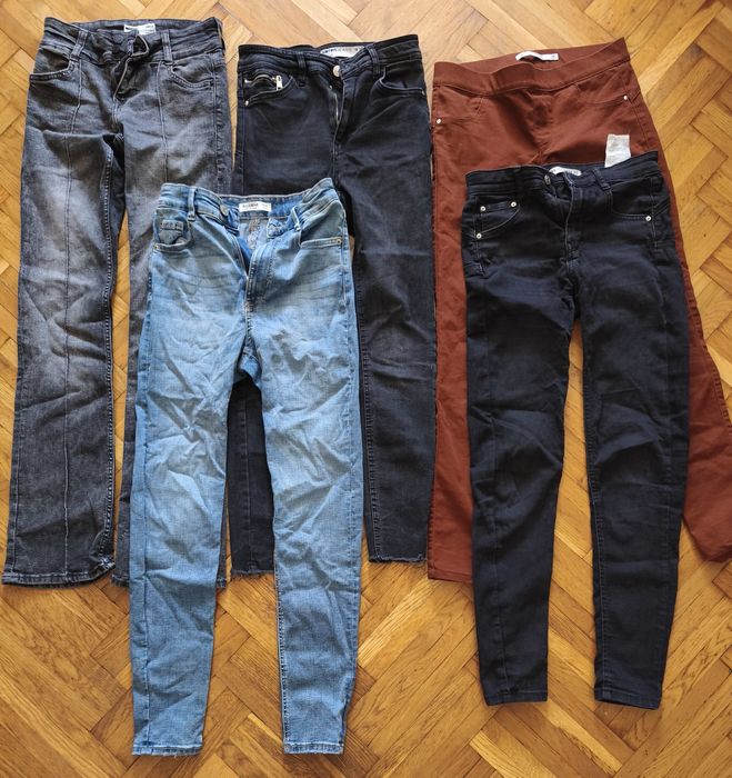 Pantaloni damă masura S/SET (100lei) Bershka, Pull&Bear, Koton