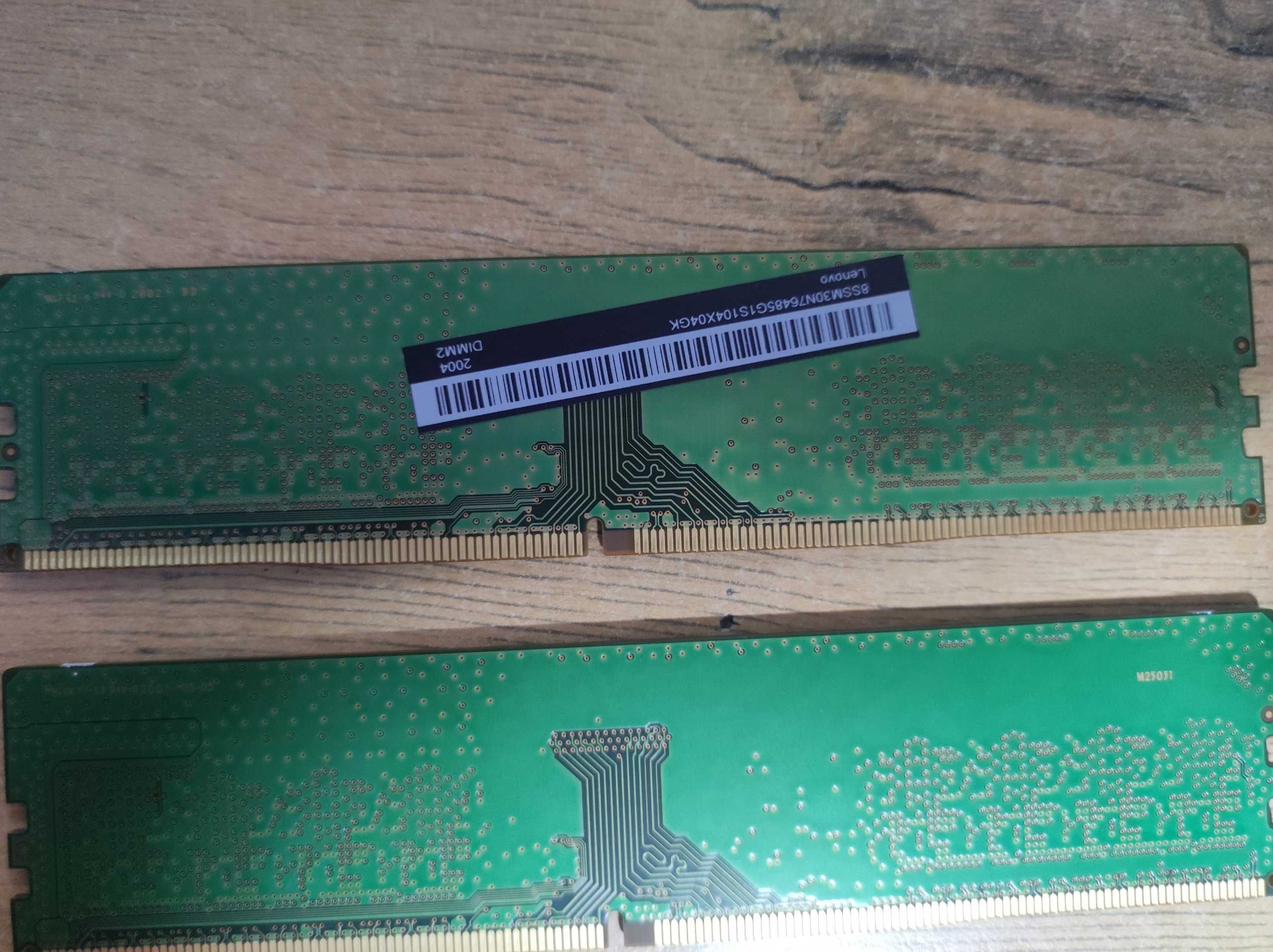 Продаю комплект оперативной памяти Samsung DDR4 2666MHz, 2×8GB (16GB).