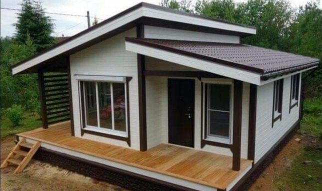 Vindem case pe structura metalica