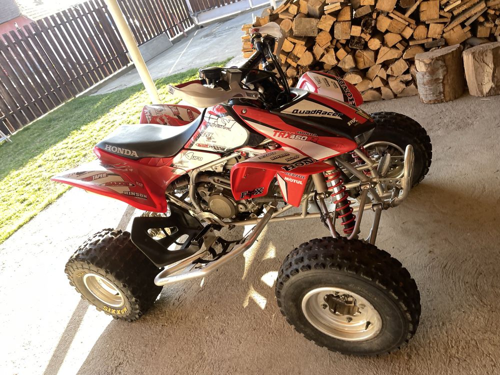 Vand quad honda trx 450 pornire la buton/acte (ltz,yfz,ktm)