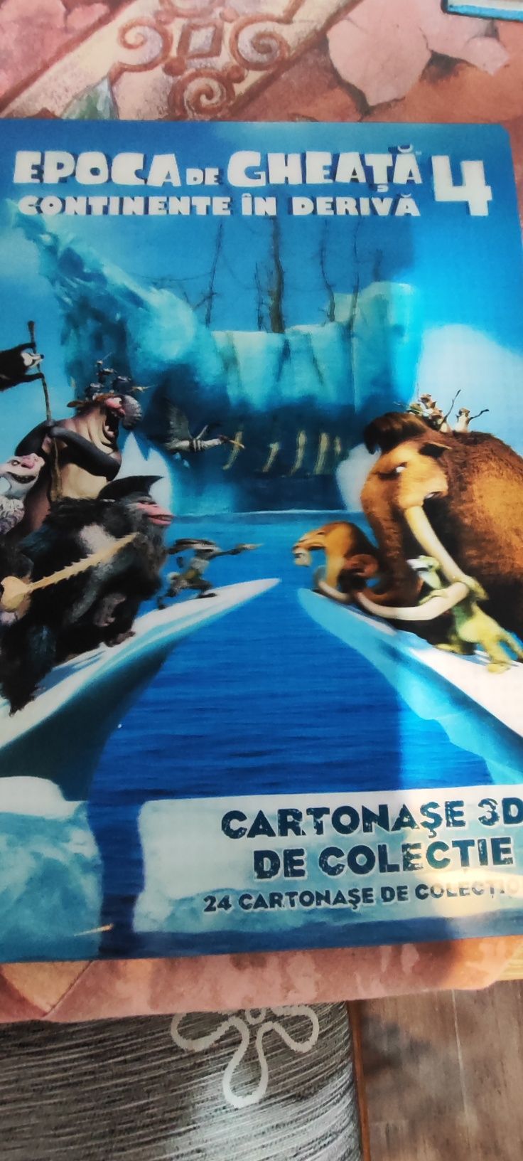 Album Ice Age 4 cu cartonase 3d