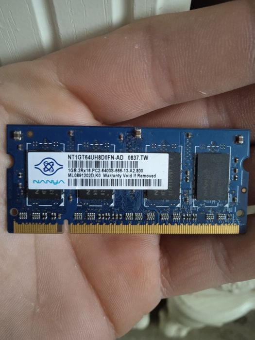 ОЗУ на ноут 2gb за 2000