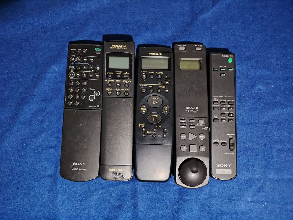 Telecomenzi Panasonic, Sony Hitachi