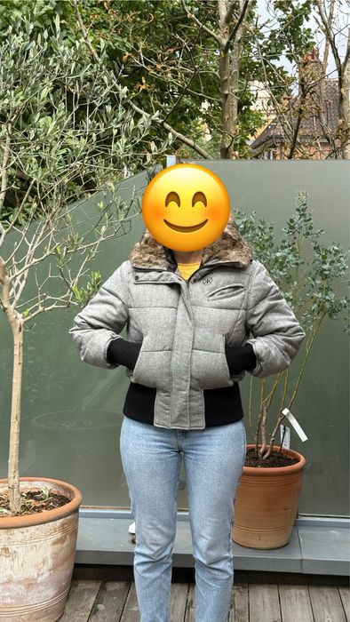 Дамско зимно пухено яке размер S