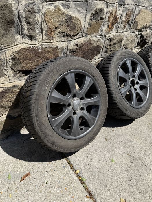 Jante 16” Bmw cu cauciucuri de iarna 205/55/R16