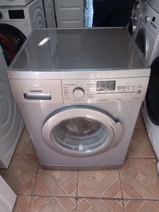 Иноксова пералня Сименс Siemens  A++ 7кг с две години гаранция!