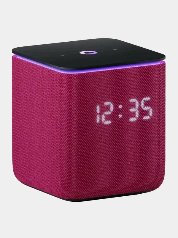 Умная колонка Яндекс Станция Миди с Алисой, с Zigbee, розовый (Midi)