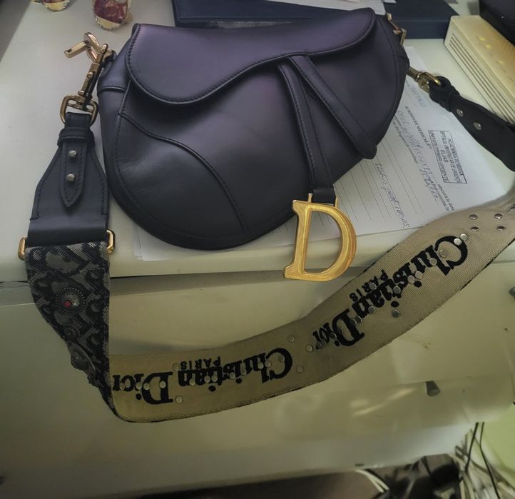 Geanta Dior Saddle piele naturala