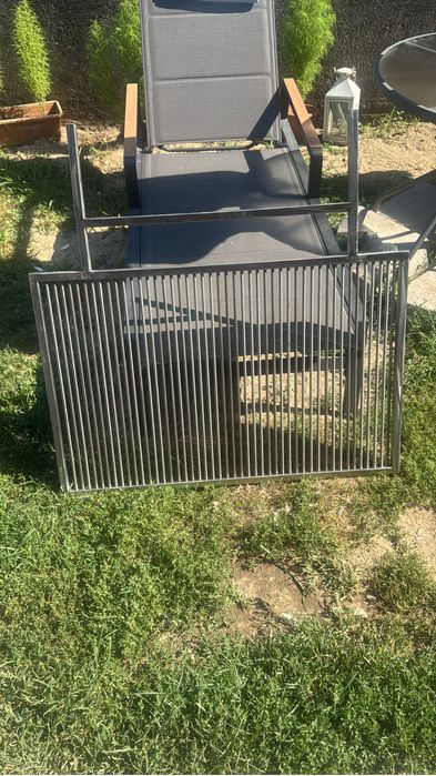 Grilaj gratar inox alimentar-bara 8 mm