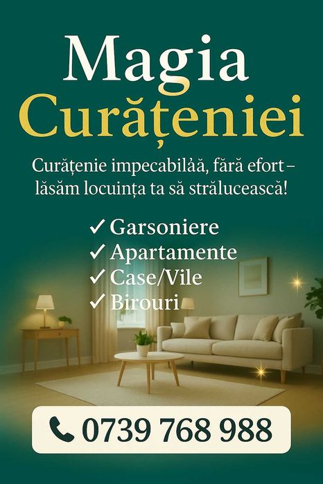 Servicii de curățenie