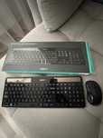Kit Profesional Logitech Mouse M510 + Tastatura Solara K750 stare ok!
