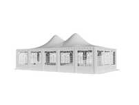 Pagoda 5x10m 500 G/m² Pvc, Alb - Corturi24