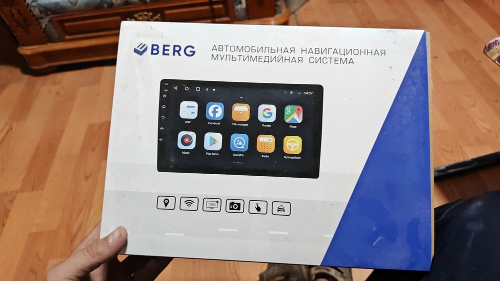 Монитор berg 8 на 128  2к разрешение