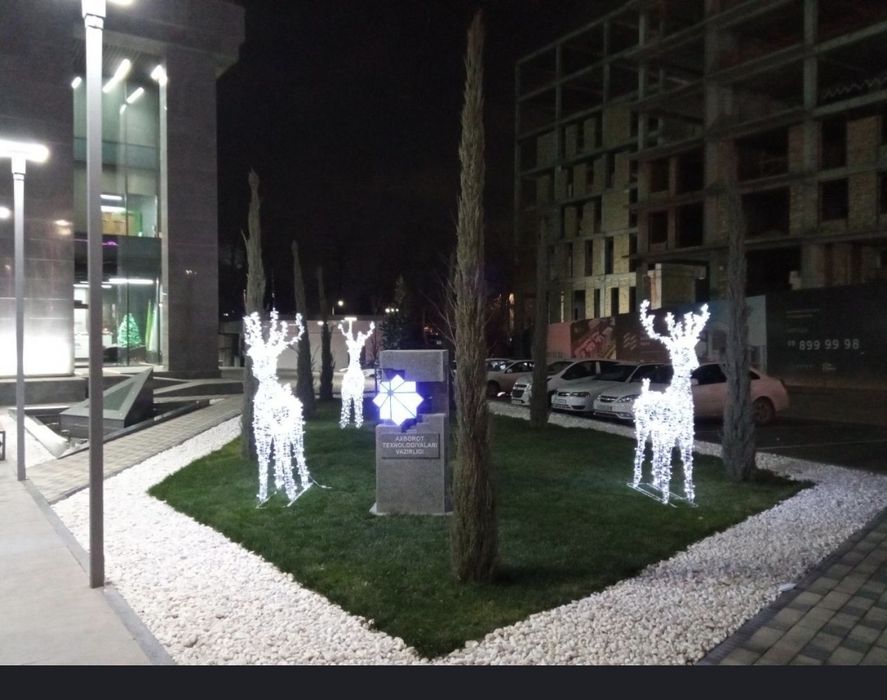 Арча урнатиш 5-30 метргача безатиш/Осаешения/Офармления/Декорация