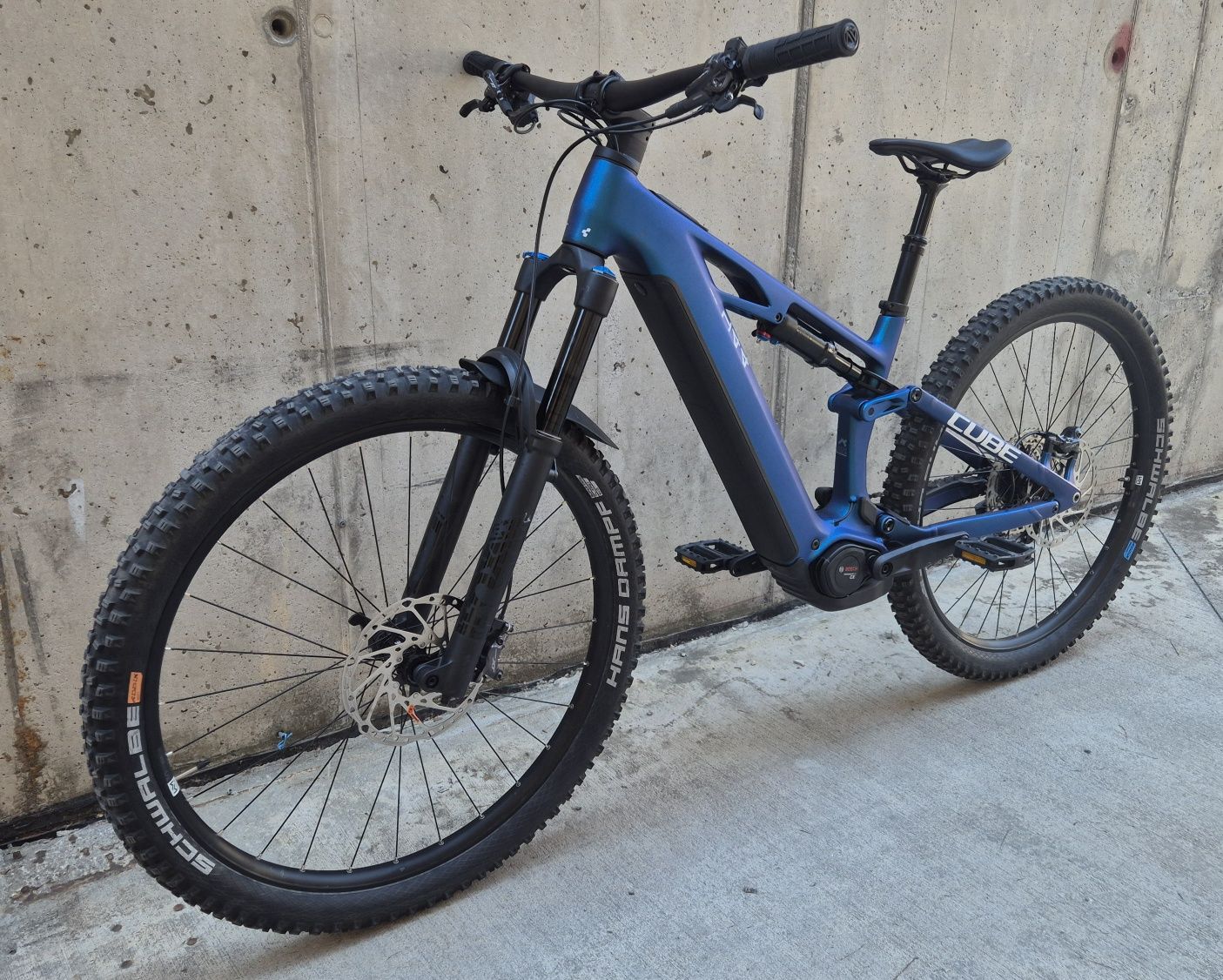 Електрически карбонов велосипед E Bike CUBE ONE44 SLX, BOSCH, 800 Wh