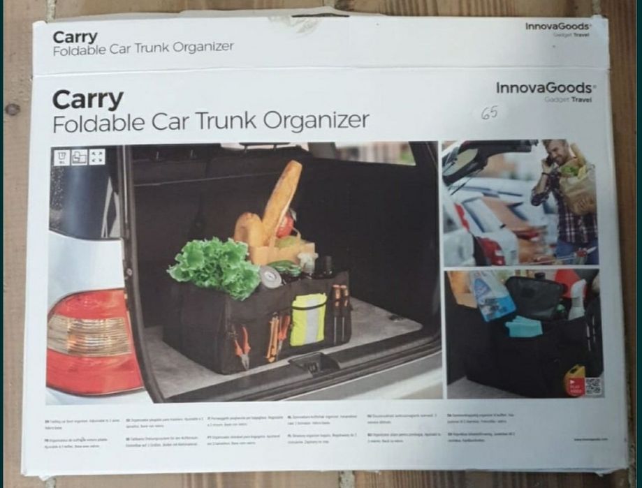 Organizator auto portbagaj