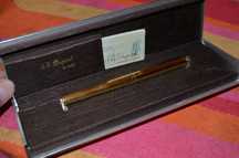 STILOU ARGINT 925 AURIT S.T. DUPONT de Paris - Cutie - Pen. AUR - 1975