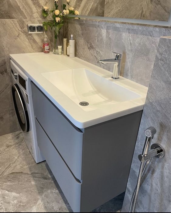 Изготовление столешницы из акрилового камня