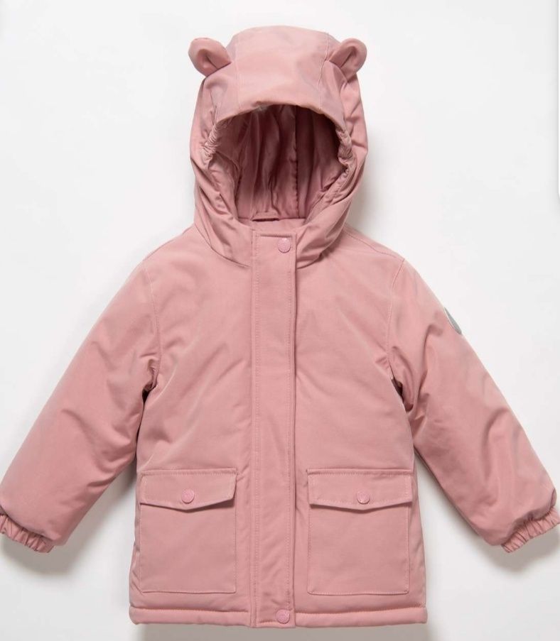Куртка розовая детская