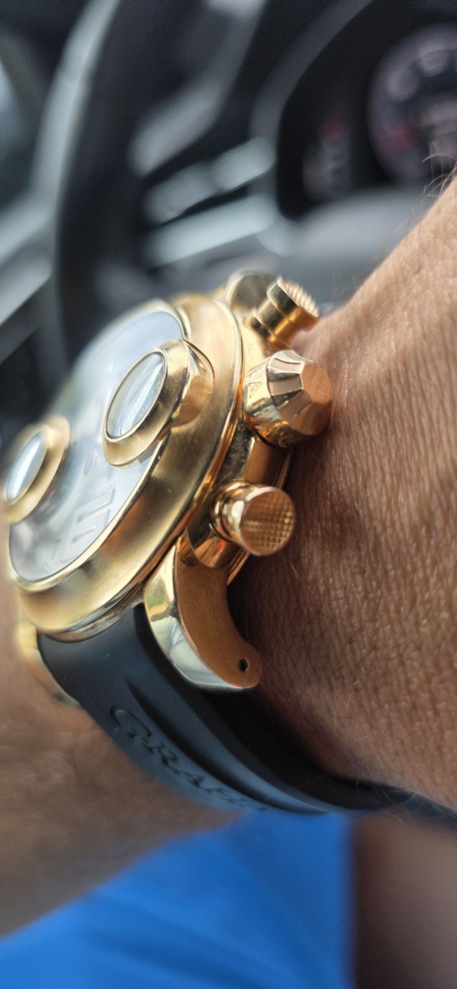 Graham 46mm 18k rose Gold