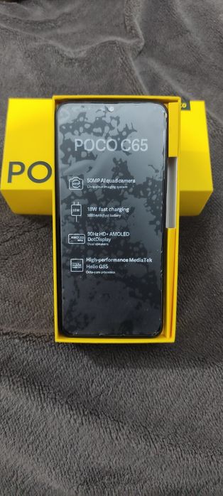 Poco c65 black 256gb