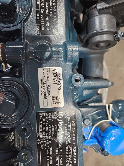 MOTOR NOU KUBOTA V3307-CR-T-EU6 nou cu garantie 12 luni