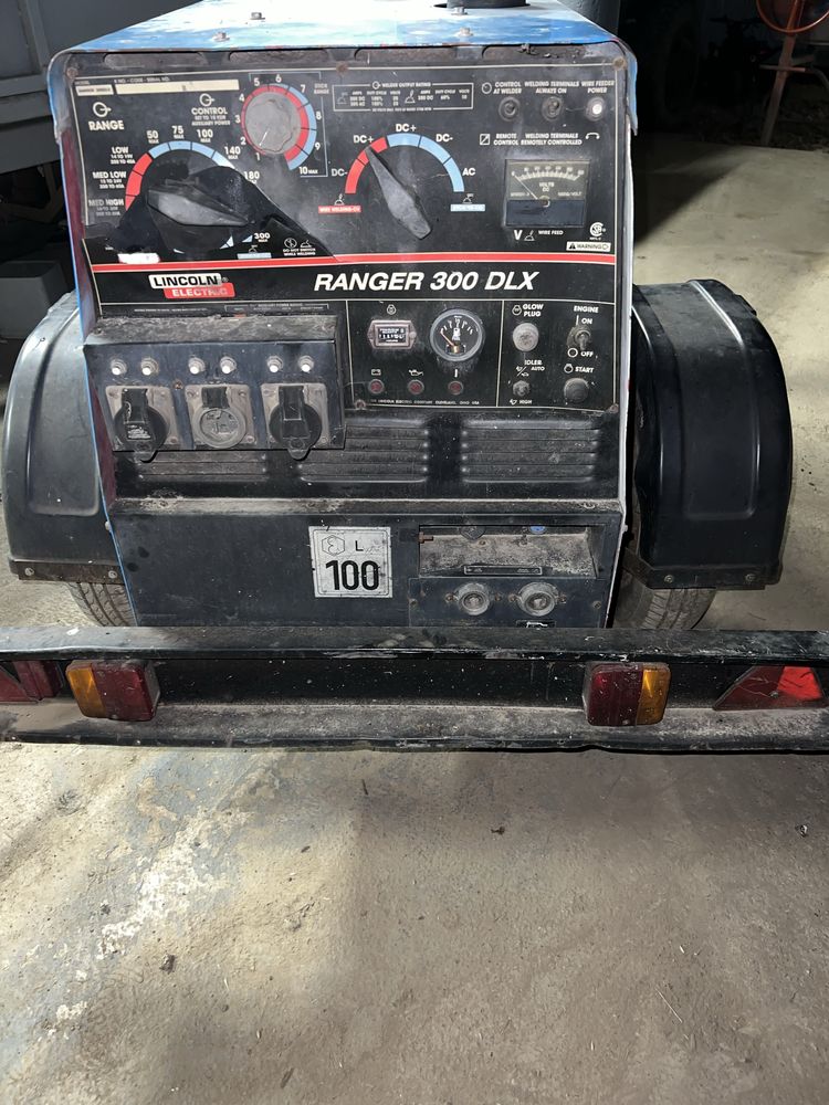Generator curent cu aparat sudura motor kubota 3 pistoane