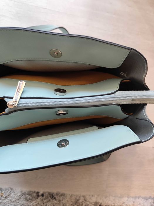 Geanta de umăr bleu