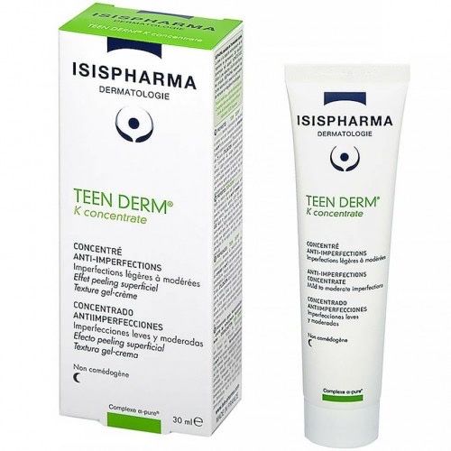 Isispharma teen derm K Concentrate - гель крем для ночного ухода