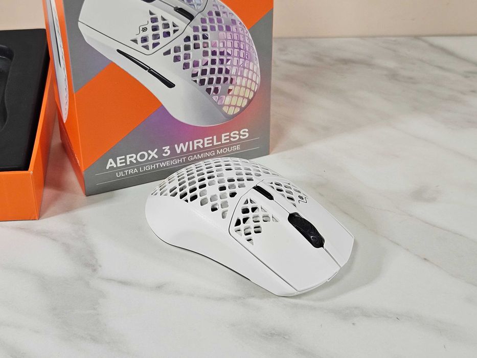 SteelSeries Aerox 3 Wireless – ултралека мишка за бърз и точен гейминг