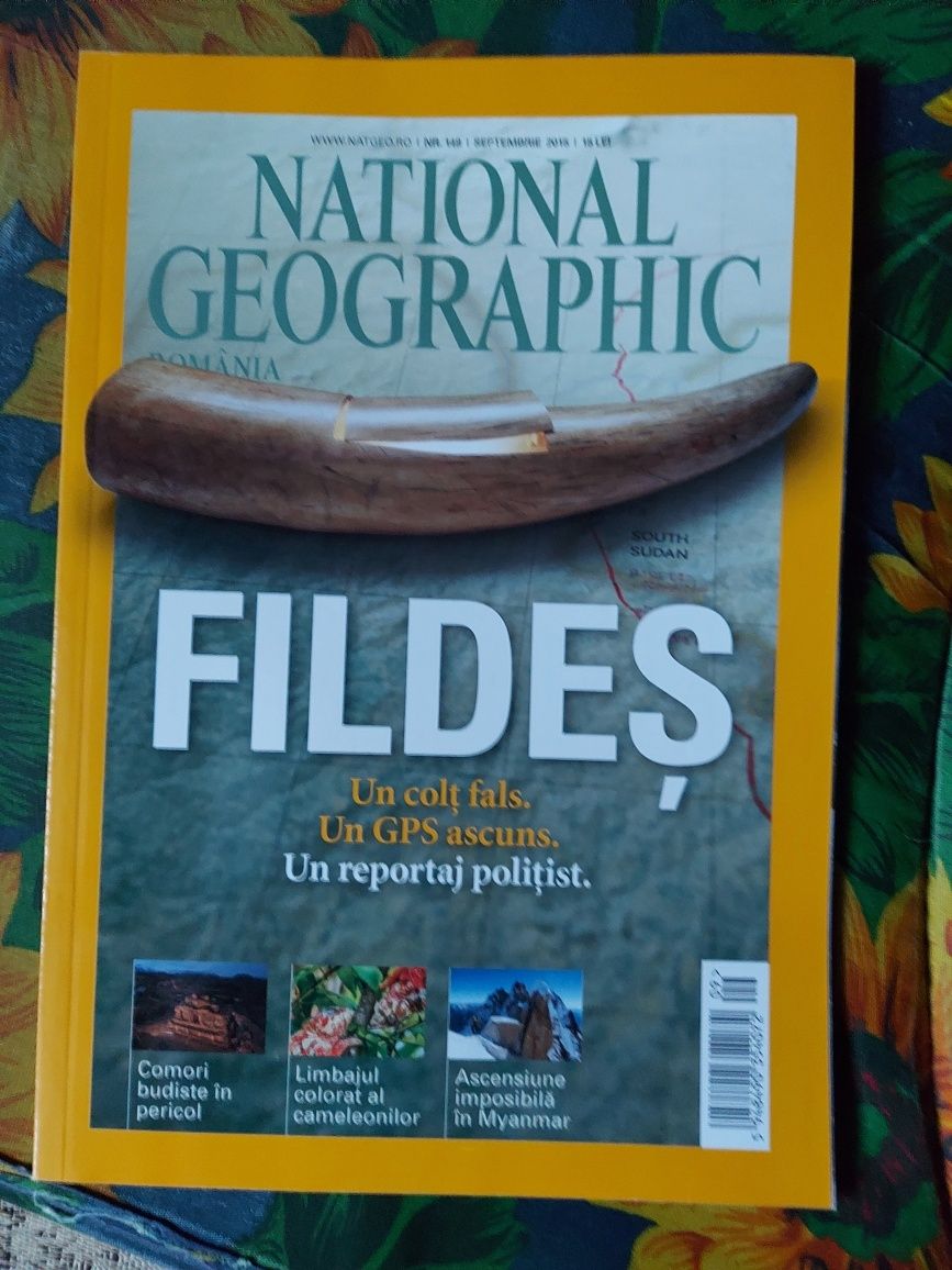 Vând reviste National Geographic