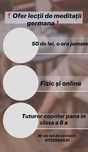 Meditații germana, online și fizic -50 lei