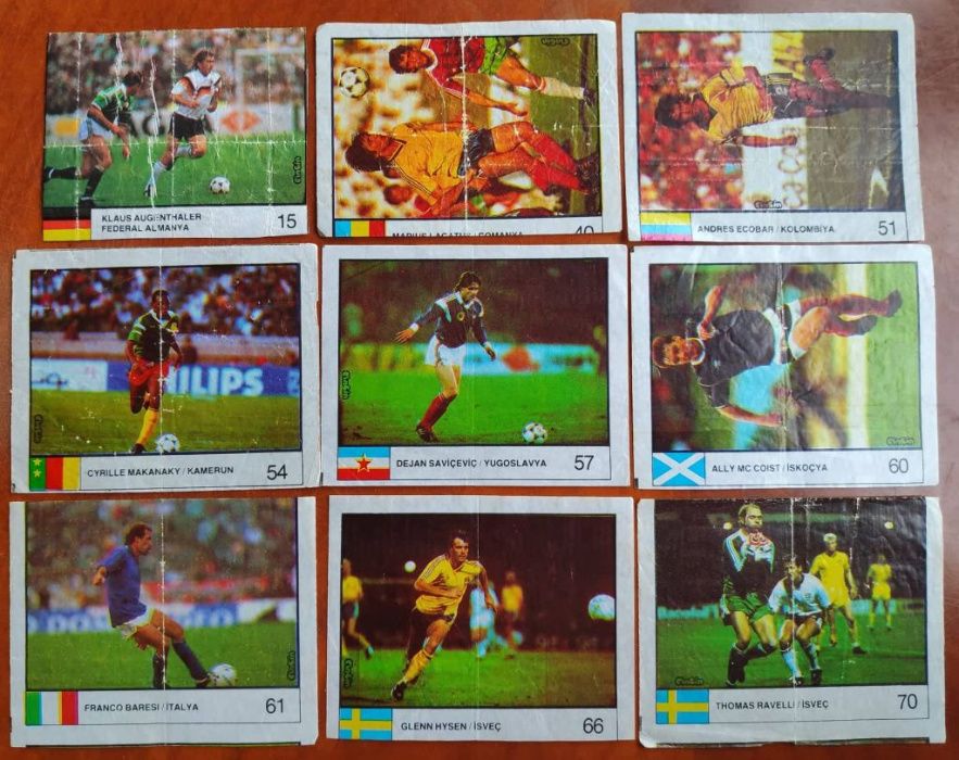 Картинки от дъвки Final / CinCin Futbol / Cup 94