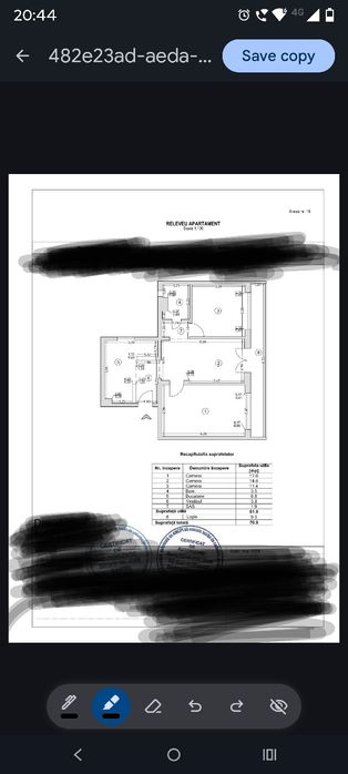 Vânzare apartament 3 camere decomandat