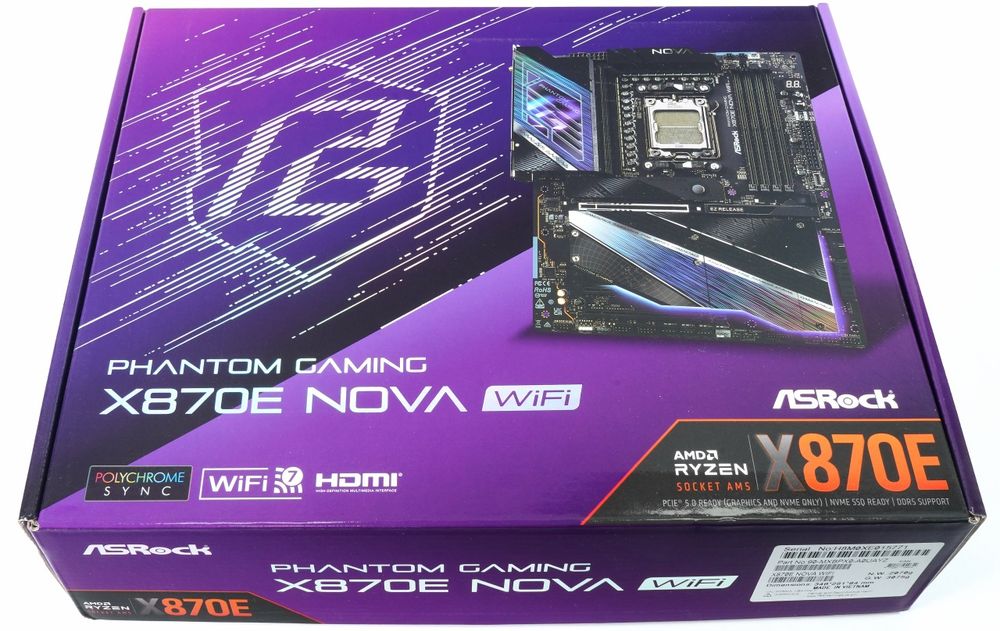 Placa Asrock X870E Nova Wi-Fi, Noua