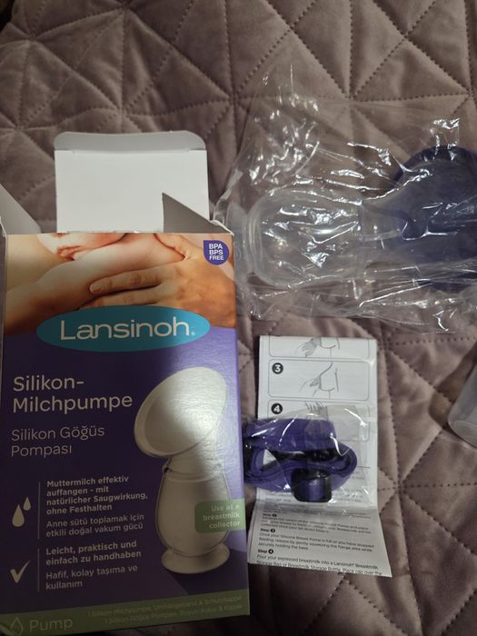 Lansinoh - коректор за зърна, колектир за кърма и силиконови зърна