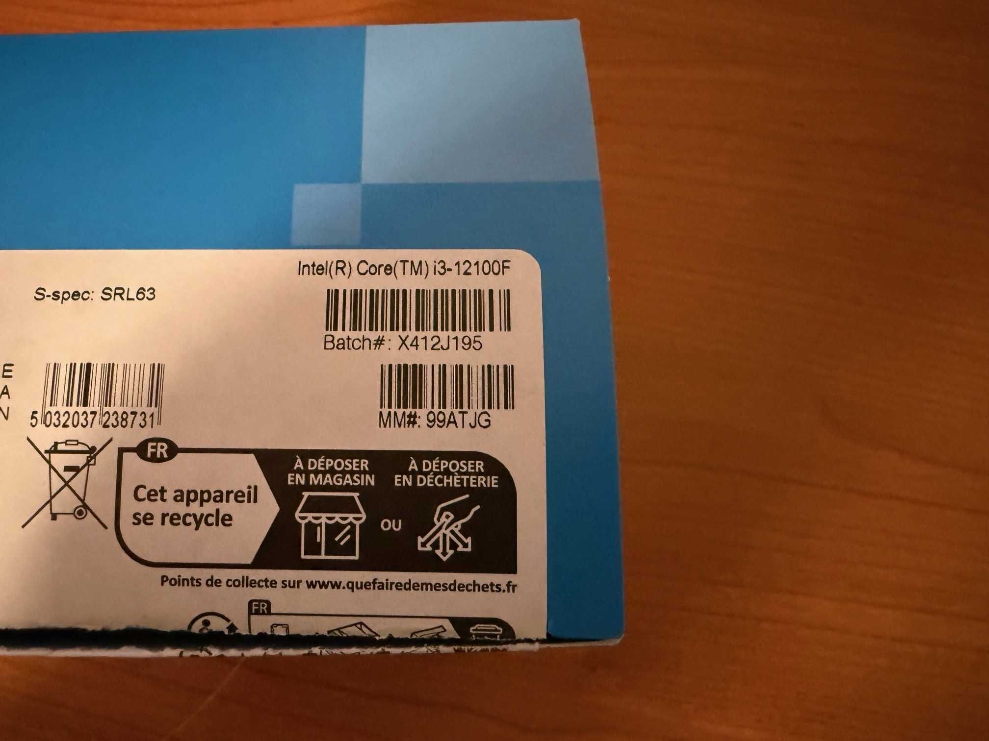 Процесор Intel Core i3 (3.3GHz) с охладител